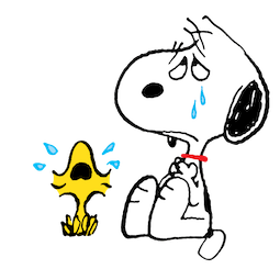 Facebook Snoopy and Friends Sticker #7