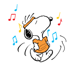Facebook sticker Snoopy und Freunde #12