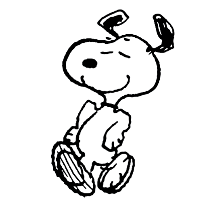 Sticker de Facebook Dilo con Snoopy #8