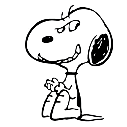 Dilo con Snoopy Facebook sticker #12