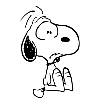 Sticker de Facebook Dilo con Snoopy #14