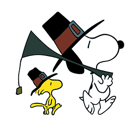 Snoopy's Harvest Facebook sticker #7