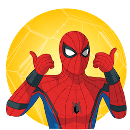 Sticker de Facebook Spider-Man : Homecoming #15