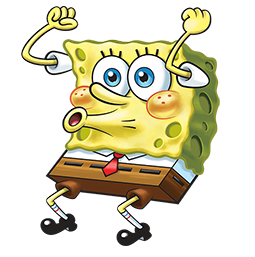 Facebook sticker SpongeBob #9