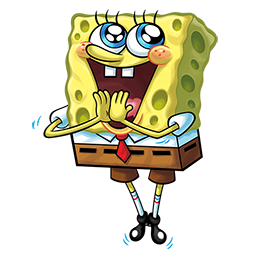 Facebook sticker SpongeBob #14