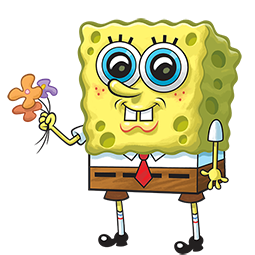 Facebook sticker SpongeBob #22