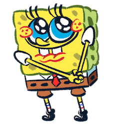 Facebook SpongeBob & Friends Sticker #5