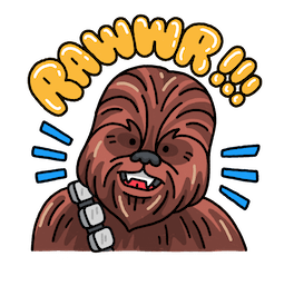 Facebook Star Wars: The Rise of Skywalker Sticker #3