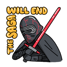 Facebook Star Wars: The Rise of Skywalker Sticker #19