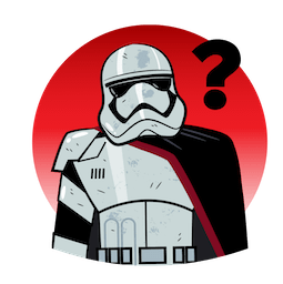 Facebook Star Wars: The Last Jedi Sticker #12
