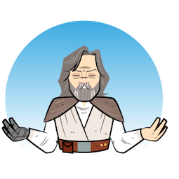Star Wars: The Last Jedi Facebook sticker #13