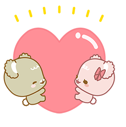 Sugar Cubs in Love Facebook sticker #1