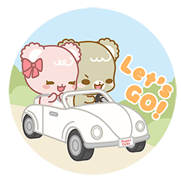 Sugar Cubs in Love Facebook sticker #15