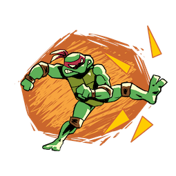 Sticker de Facebook Tortugas ninja mutantes adolescentes #6