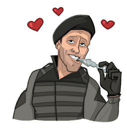 The Expendables 3 Facebook sticker #12