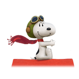 Snoopy et les Peanuts Facebook sticker #12