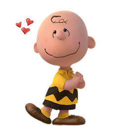 Snoopy y Charlie Brown: Peanuts Facebook sticker #17