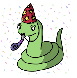 Sticker de Facebook Mini-serpent et Cie #13