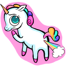 Sticker de Facebook El unicornio Ulises #5