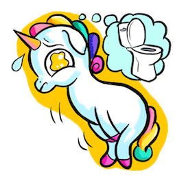 Facebook sticker Ulysses S. Unicorn #12