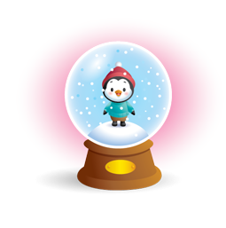 Sticker de Facebook Pingouins d’hiver #12