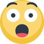 😲 Facebook / Messenger «Astonished Face» Emoji - Version du site Facebook