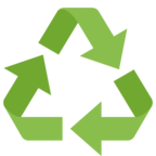 ♻ Facebook / Messenger «Recycling Symbol» Emoji - Facebook Website version