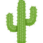 🌵 Смайлик Facebook / Messenger «Cactus»