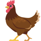 🐔 Смайлик Facebook / Messenger «Chicken»