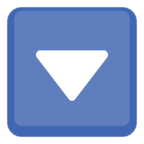 🔽 Facebook / Messenger «Down Button» Emoji