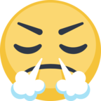 😤 Facebook / Messenger «Face With Steam From Nose» Emoji