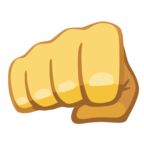 👊 «Oncoming Fist» Emoji para Facebook / Messenger