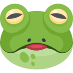 🐸 Facebook / Messenger «Frog Face» Emoji - Facebook Website Version