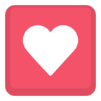 💟 Facebook / Messenger «Heart Decoration» Emoji - Version du site Facebook
