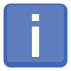 ℹ Facebook / Messenger «Information» Emoji - Facebook Website version