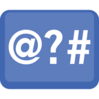 🔣 Смайлик Facebook / Messenger «Input Symbols» - На сайте Facebook