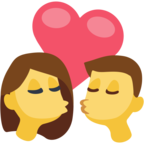 💏 «Kiss» Emoji para Facebook / Messenger