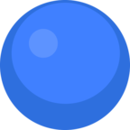 🔵 «Blue Circle» Emoji para Facebook / Messenger