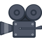 🎥 Facebook / Messenger «Movie Camera» Emoji - Facebook Website Version