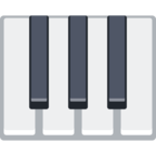 🎹 Смайлик Facebook / Messenger «Musical Keyboard»
