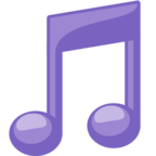 🎵 Facebook / Messenger «Musical Note» Emoji