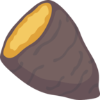 🍠 Смайлик Facebook / Messenger «Roasted Sweet Potato»