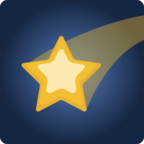 🌠 «Shooting Star» Emoji para Facebook / Messenger