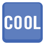 🆒 Смайлик Facebook / Messenger «Cool Button» - На сайте Facebook