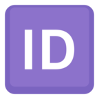 🆔 Facebook / Messenger «ID Button» Emoji - Facebook Website Version