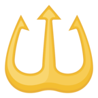 🔱 «Trident Emblem» Emoji para Facebook / Messenger