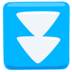 ⏬ Facebook / Messenger «Fast Down Button» Emoji - Messenger-Anwendungs version