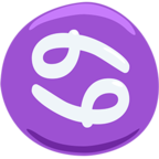 ♋ «Cancer» Emoji para Facebook / Messenger - Versión de la aplicación Messenger