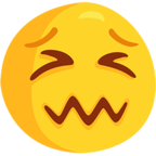😖 Facebook / Messenger «Confounded Face» Emoji - Version de l'application Messenger