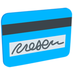 💳 Facebook / Messenger «Credit Card» Emoji - Version de l'application Messenger